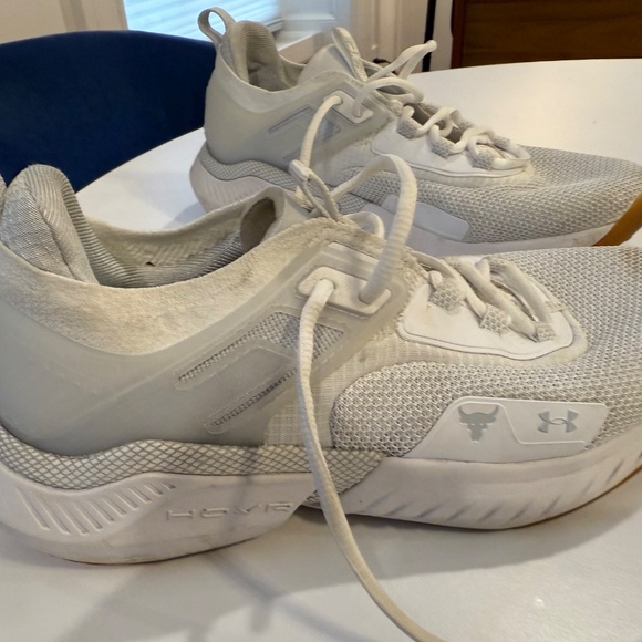 under Armour project rock, white gum, size 10 - Picture 5 of 16